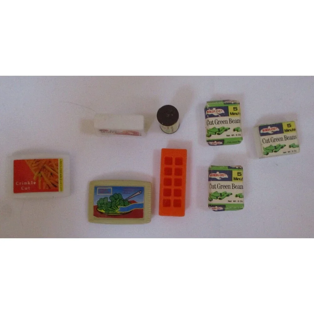 Barbie Doll Freezer Items Frozen Foods
